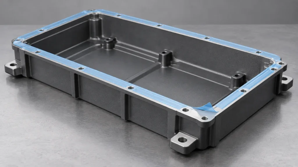 Coated aluminum enclosure