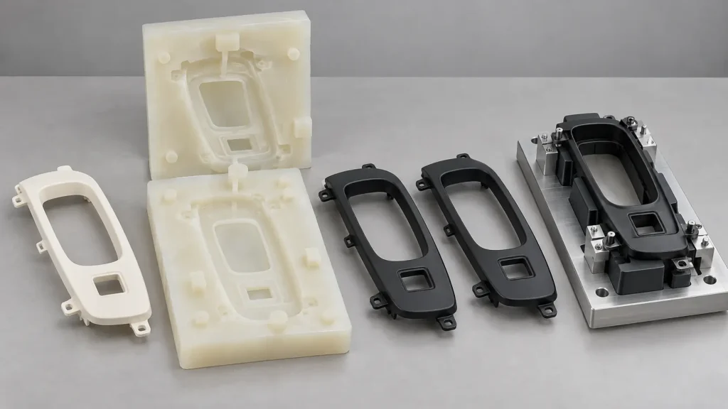 Automotive trim prototyping workflow