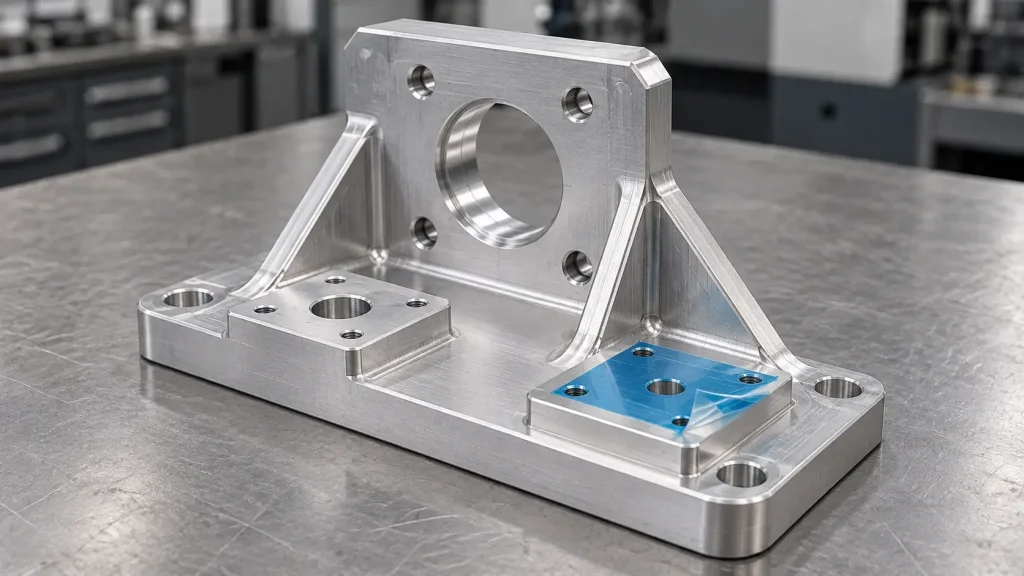 Machined sensor bracket