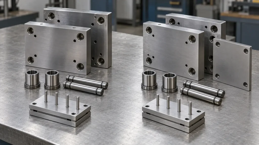 Mold base component sets