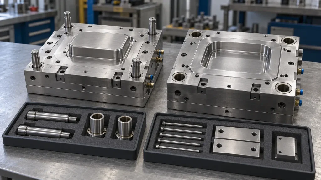 Mold and spare components