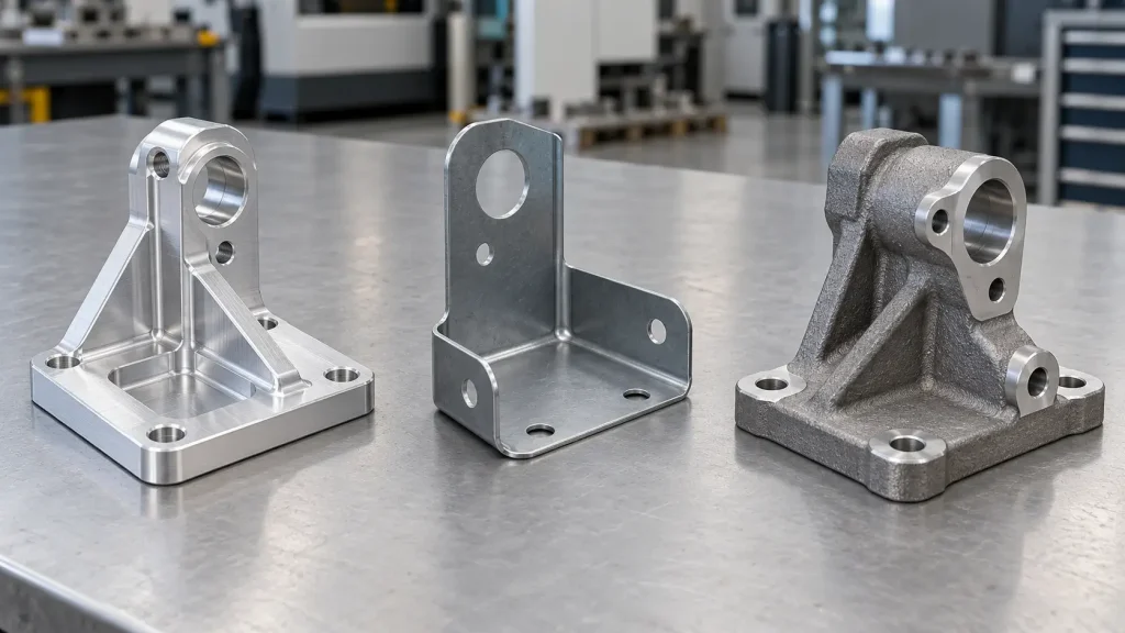 Sensor bracket types