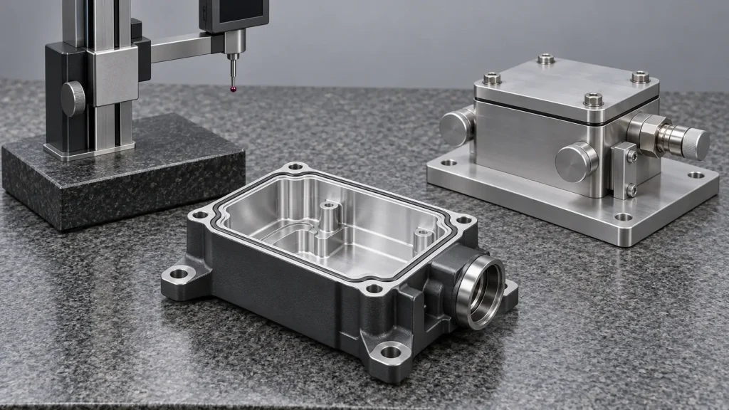 Sensor housing inspection